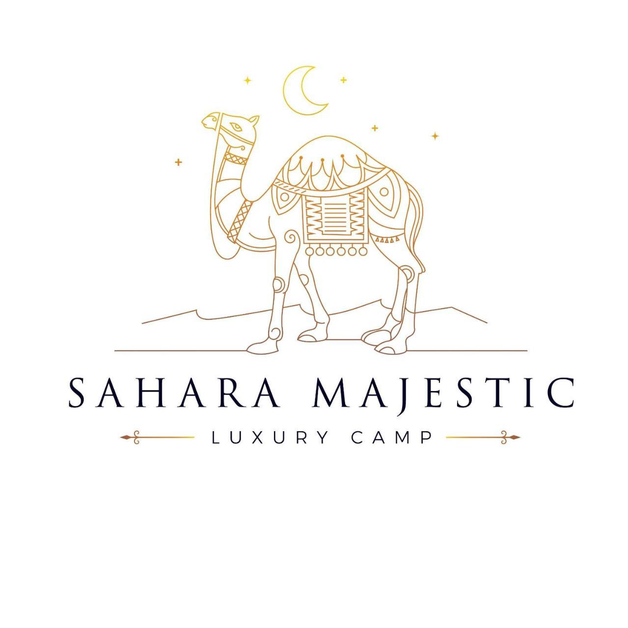Готель Sahara Majestic Luxury Camp Мерзуга Екстер'єр фото Sahara Majestic logo